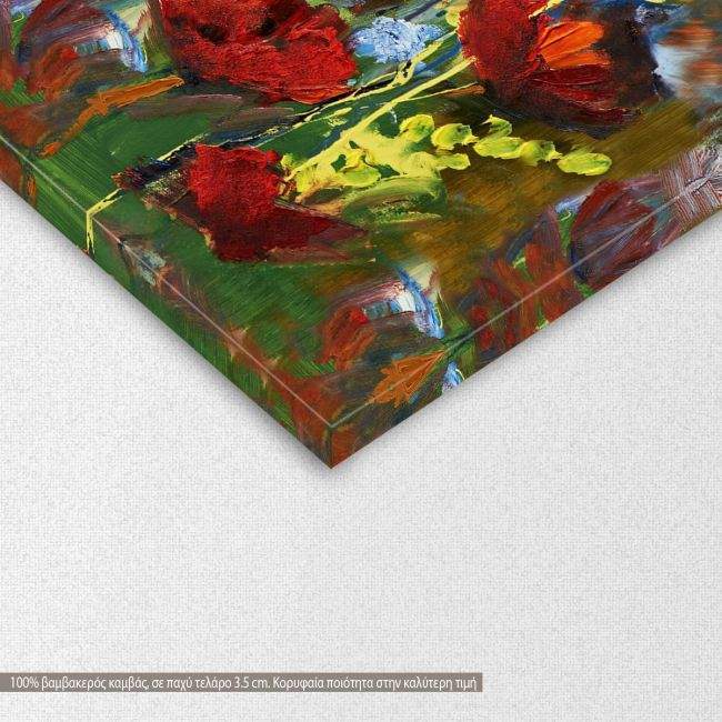 Canvas print Poppies, Red spring poppy