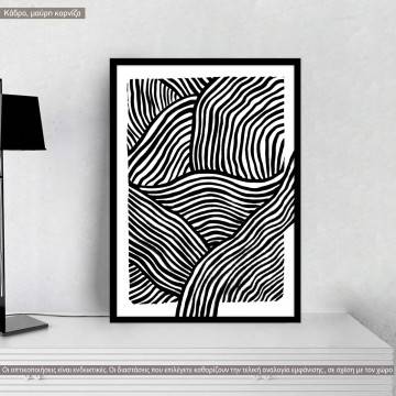 Abstract lines, poster