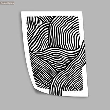 Abstract lines, poster 2