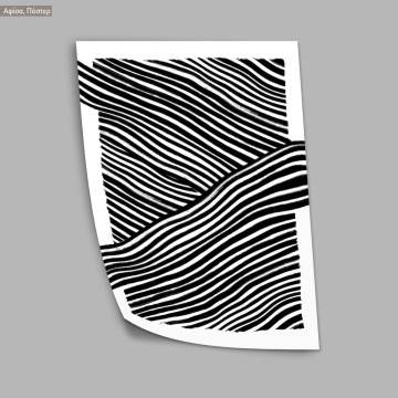 Abstract lines I, poster 2