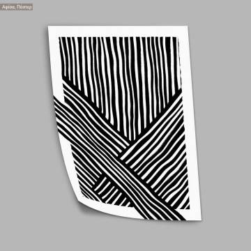 Abstract lines II, poster 2