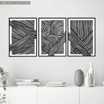 Abstract lines III, poster