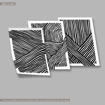 Abstract lines III, poster 2