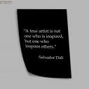 Dali, A true artist, αφίσα, κάδρο 