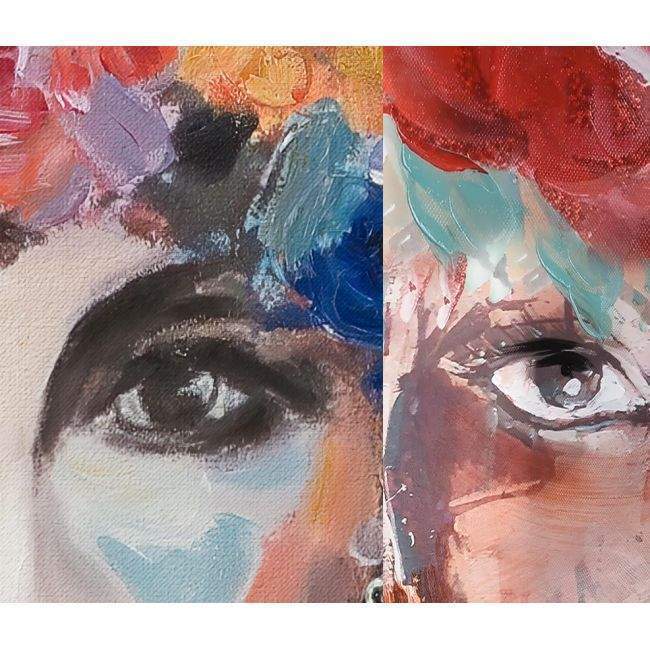 Room divider Abstract woman portrait