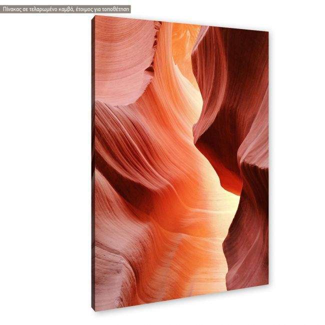 Canvas print, Curvy rock formation I
