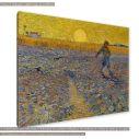 Πίνακας ζωγραφικής The sower, Vincent Van Gogh, αντίγραφο σε καμβά, κοντινό. Διαθέσιμο και σε κάδρο μαύρη κορνίζα, λευκή κορνίζα, ξύλινη κορνίζα, αφίσα, πόστερ