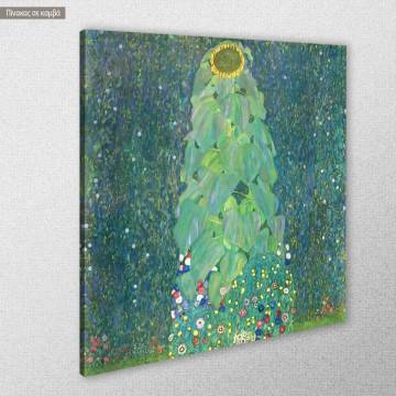 Canvas print The sunflower, Klimt G. 2