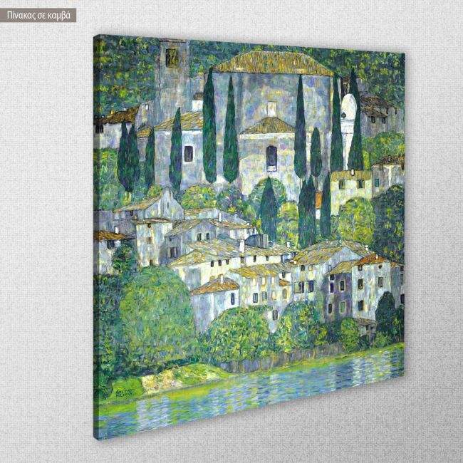 Canvas print Church in Cassone, Klimt G.