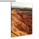 Canvas print, Sunrise in canyon