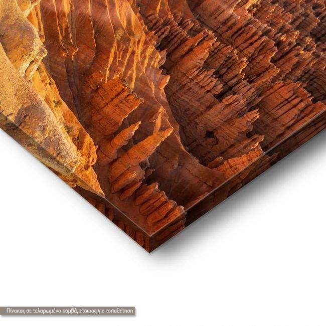 Canvas print, Sunrise in canyon