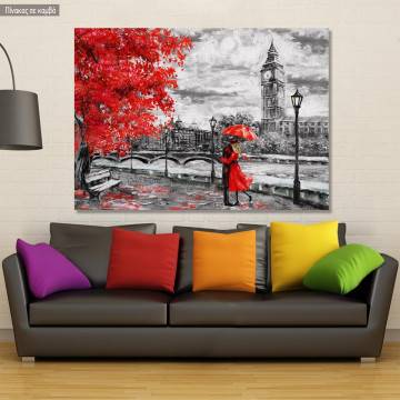 Canvas printCouple in London II
