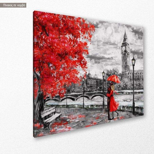 Canvas printCouple in London II
