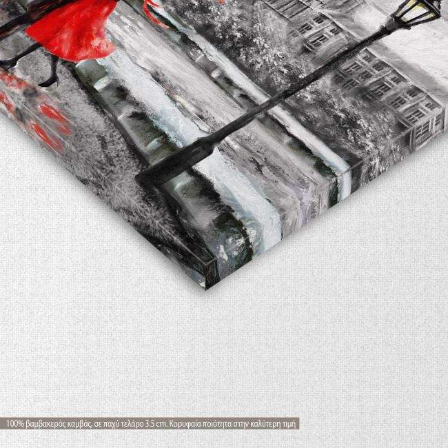 Πίνακας σε καμβά Λονδίνο ζευγάρι, Couple in London II, λεπτομέρεια