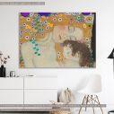 Canvas print Mother and child (detail), Klimt G.