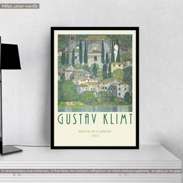 Kirche in Cassone, Klimt G, Poster