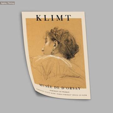 Exhibition Portrait of woman, Klimt G, Poster 2