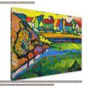 Canvas print A Bavarian city, Kandinsky W.