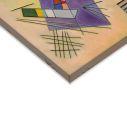 Πίνακας ζωγραφικής Black and violet, Kandinsky W, αντίγραφο σε καμβά, λεπτομέρεια