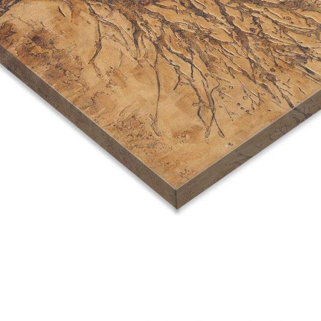 Canvas print, Golden and silver tree