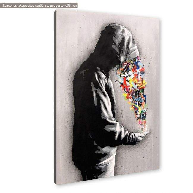 Canvas print Graffiti imagination