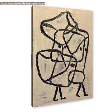 Canvas print Burdened children Klee P. Framed canvas View 1 2