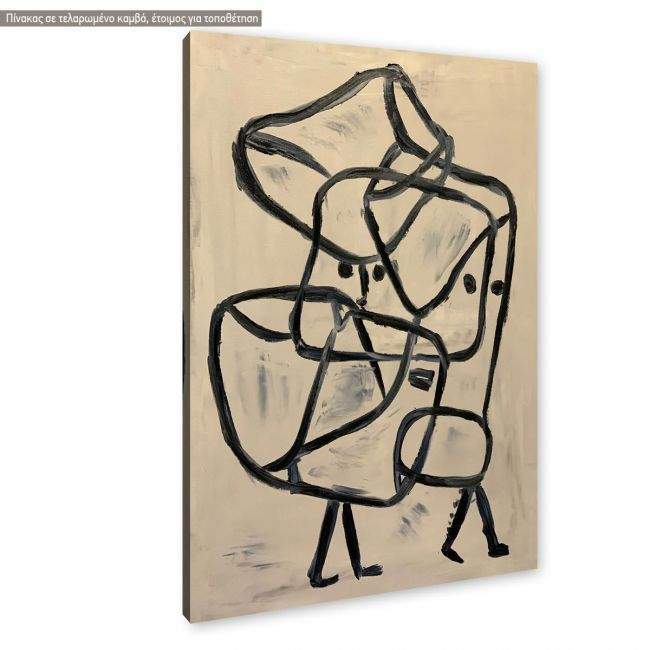 Canvas print Burdened children, Klee P.