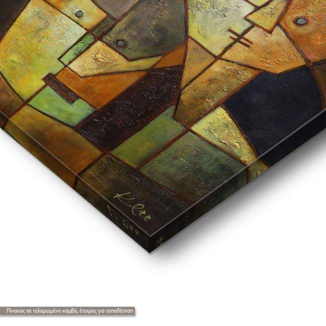 Canvas print Two heads, Klee P.