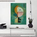 Canvas print Upward geometric shapes, Kandinsky