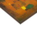 Canvas print Landscape at sunset, Klee P.