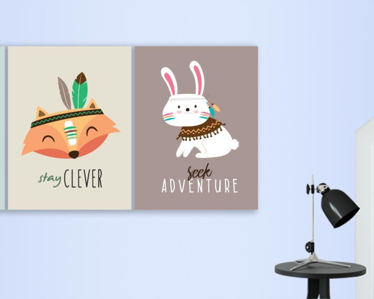 Πίνακες παιδικοί τρίπτυχοι