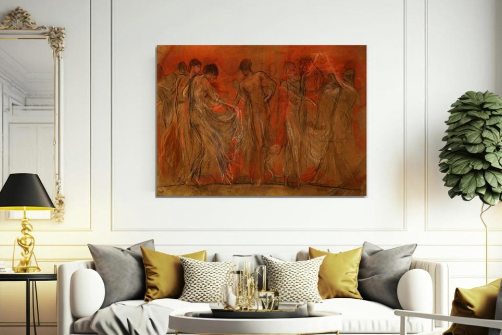 Πίνακες ζωγραφικής σε καμβά, αντίγραφα διάσημων έργων