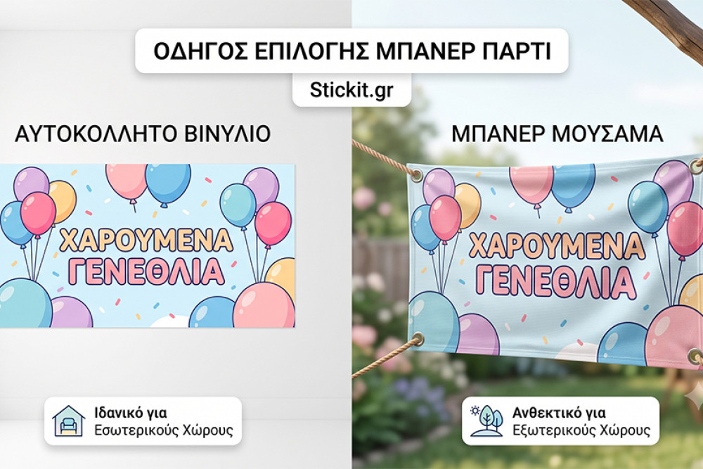Party Banners: Vinyl or Canvas?